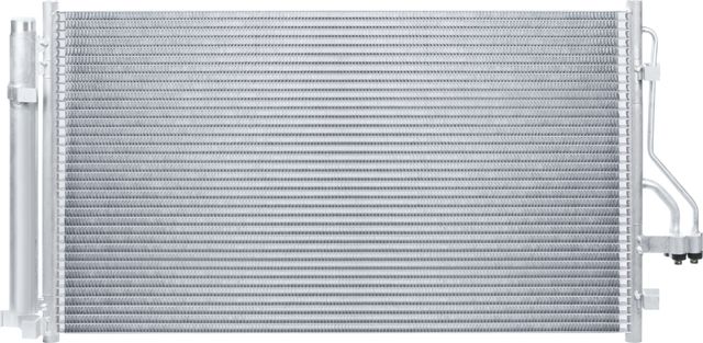 Радиатор кондиционера (конденсер) (Metaco). Артикул 8012030