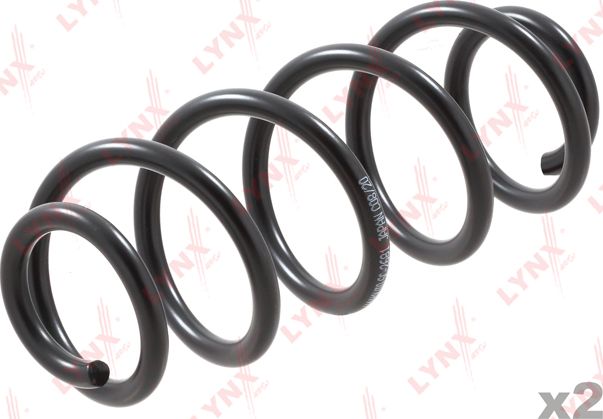 Пружина подвески LYNXauto задняя для Fiat Sedici 2006-2014. Артикул SC-2681