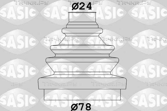 Пыльник ШРУСа наружный Sasic для Citroen Jumpy I 1995-2006. Артикул 2933013