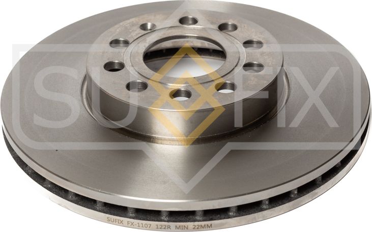 Диск тормозной передний (288x25) (Sufix). Артикул FX1107
