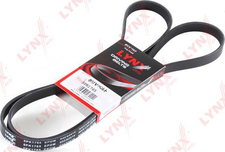 Приводной ремень поликлиновой LYNXauto для Opel Insignia I 2011-2017. Артикул 5PK1765