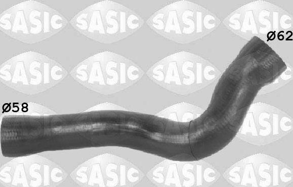 Патрубок интеркулера Sasic для Mercedes-Benz V-Класс I (W638) 1996-2003. Артикул 3336094