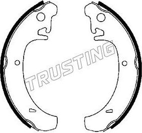 Тормозные колодки Trusting. Артикул 122.004