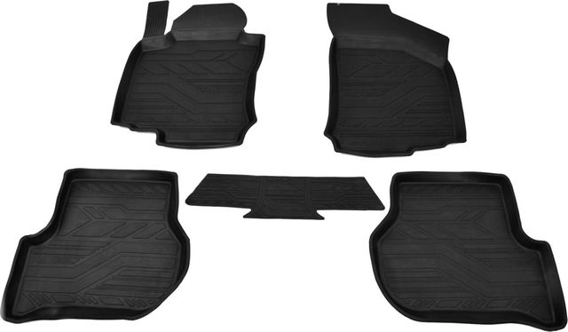 Коврики резиновые Avtodriver AVDTuning для салона Skoda Yeti 2009-2018. Артикул ADRPLR212