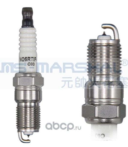 Свеча зажигания (ITR6F13) IRIDIUM PLATINUM (MS-Marshal). Артикул NQ6RTIP13
