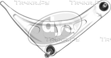 Поперечный рычаг передней подвески DYS (алюминий). Артикул 20-09680-2