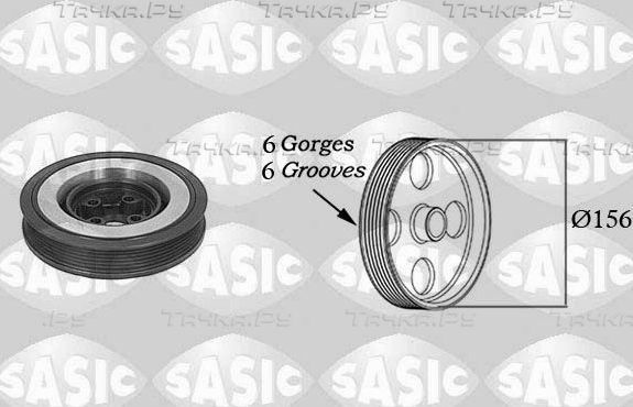 Шкив коленвала Sasic для Volkswagen Caddy III 2004-2010. Артикул 9001802