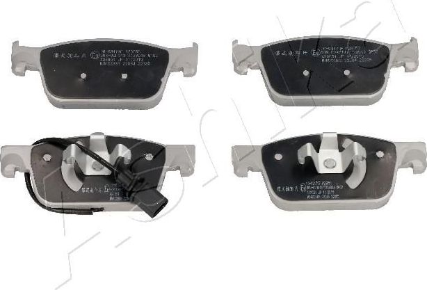 Тормозные колодки ASHIKA. Артикул 50-00-0917