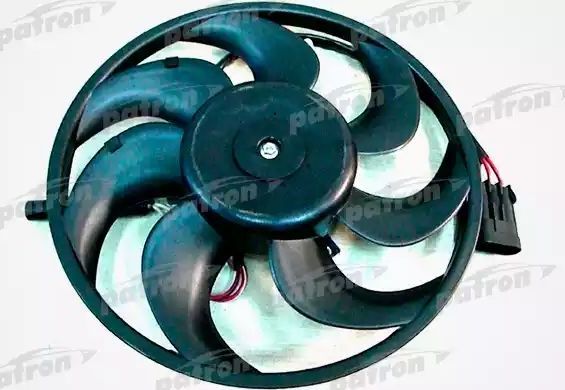 Вентилятор радиатора двигателя Patron для Opel Vectra B 1995-2003. Артикул PFN020