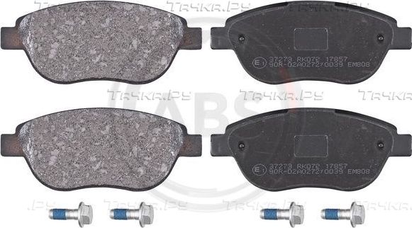 Тормозные колодки ABS передние для Citroen Berlingo I 1998-2011. Артикул 37273