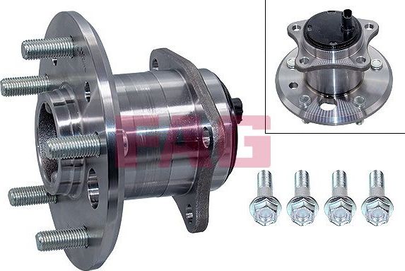 Ступица колеса с интегрированным подшипником Fag. Артикул 713 6213 00