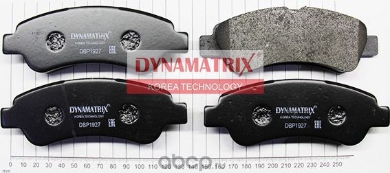 Комплект тормозных колодок (Dynamatrix-Korea) Dynamatrix-Korea. Артикул DBP1927