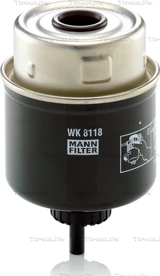 Топливный фильтр Mann-Filter. Артикул WK 8118