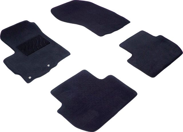 Коврики текстильные Seintex на нескользящей основе для салона Mitsubishi Outlander XL 2006-2012. Артикул 82763