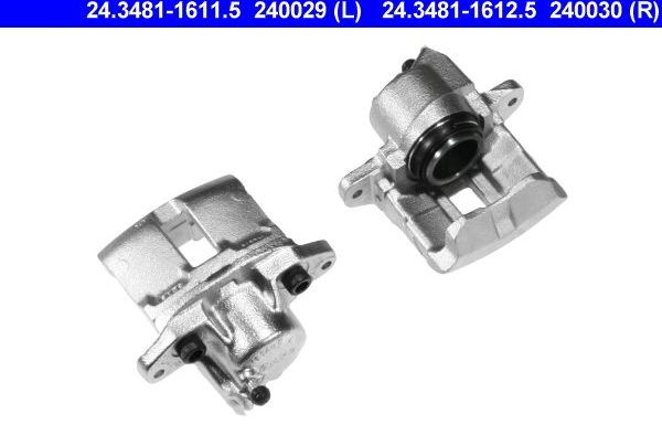 Тормозной суппорт ATE передний правый для Renault 21 1986-1987. Артикул 24.3481-1612.5