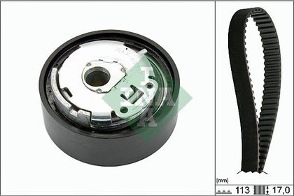 Помпа (водяной насос) с комплектом ремня ГРМ Ina для Alfa Romeo 159 2005-2011. Артикул 530 0724 30