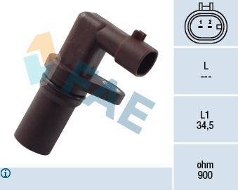 Датчик положения коленвала FAE. Артикул 79200