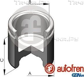 Поршень тормозного суппорта Autofren Seinsa (сталь). Артикул D025133