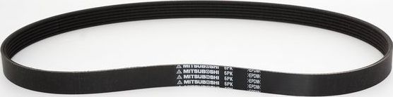 Приводной ремень поликлиновой Mitsuboshi для Lancia Thesis 2002-2009. Артикул 6PK1695