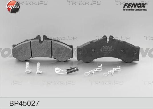 Тормозные колодки Fenox передние для Audi 100 II (C2) 1980-1982. Артикул BP45027