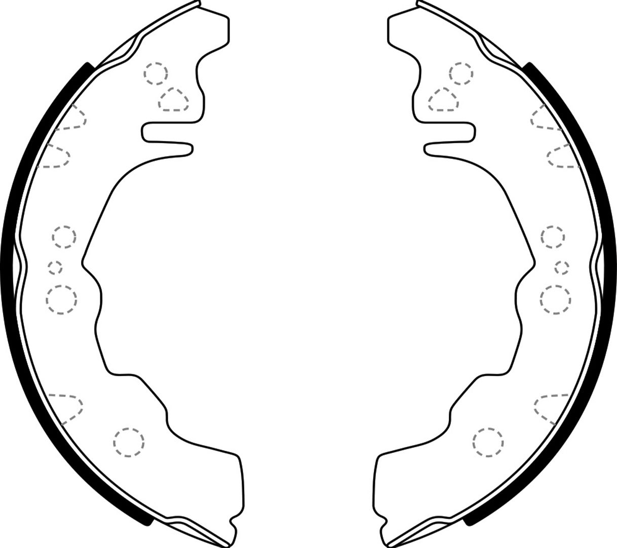 Тормозные колодки NiBK. Артикул FN2397