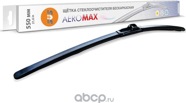 Щетка стеклоочистителя бескаркасная SVS серия Aero. Артикул 0440011000