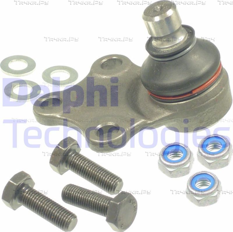 Шаровая опора Delphi передняя нижняя для Citroen Xsara Picasso 2001-2011. Артикул TC952