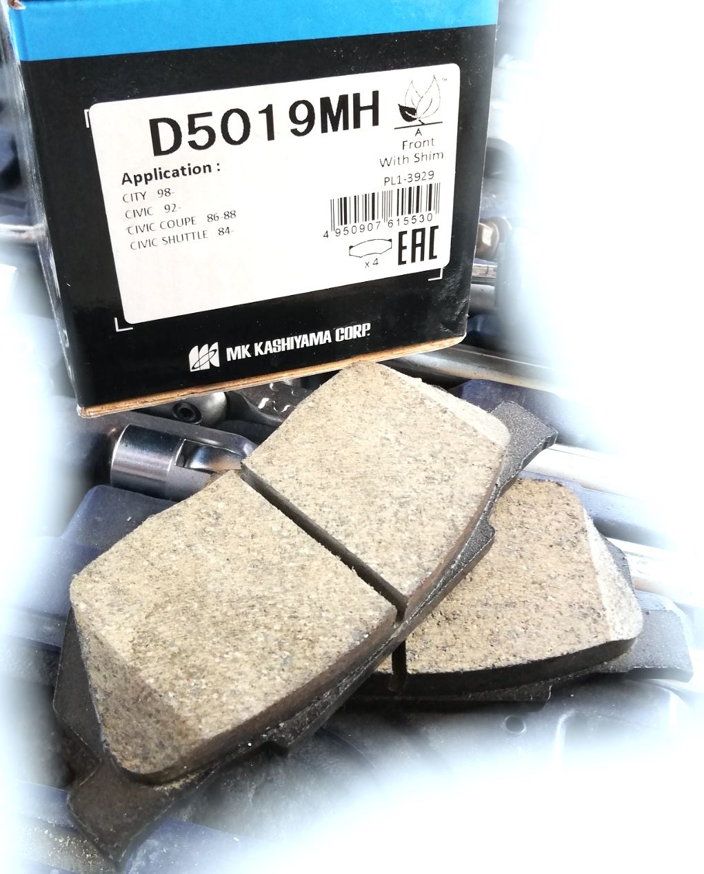 Тормозные колодки MK Kashiyama. Артикул D5019MH