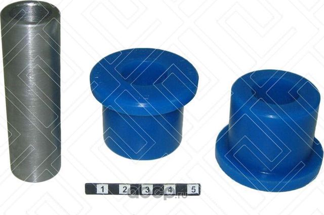 Комплект сайлентблоков задней проушины передней/задней рессоры (к-т из трех дета (Полиуретан). Артикул 3120003