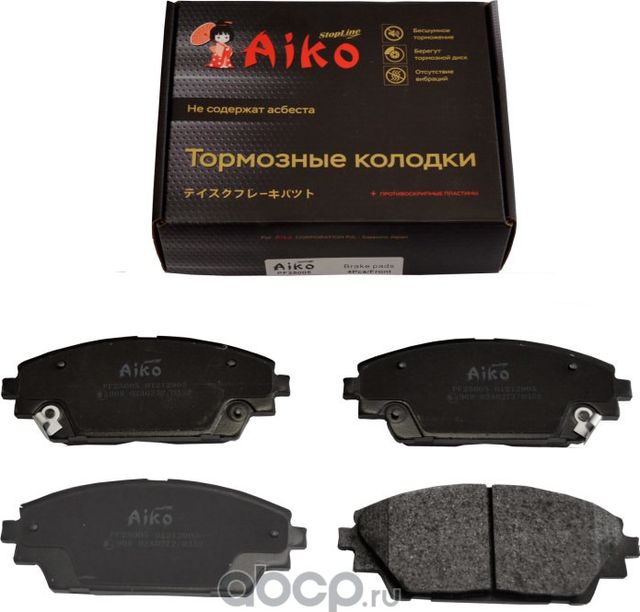 Колодки MAZDA 3 (2013-) передние (Aiko). Артикул PF25005