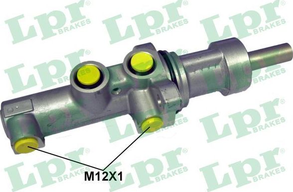 Тормозной цилиндр главный LPR (алюминий). Артикул 1748