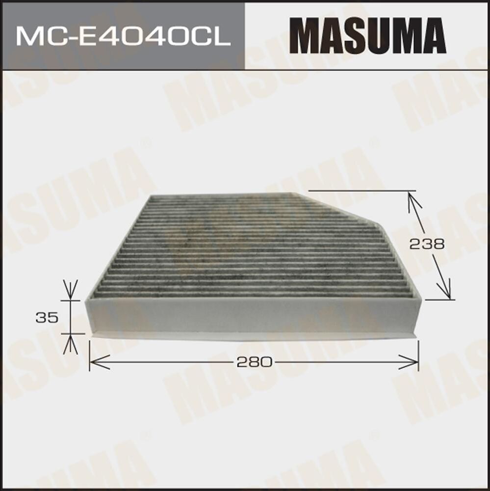 Салонный фильтр Masuma. Артикул MC-E4040CL