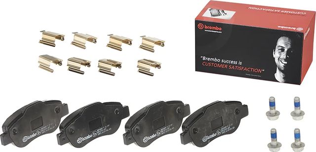 Тормозные колодки Brembo передние для Fiat Panda II 2003-2013. Артикул P 23 097