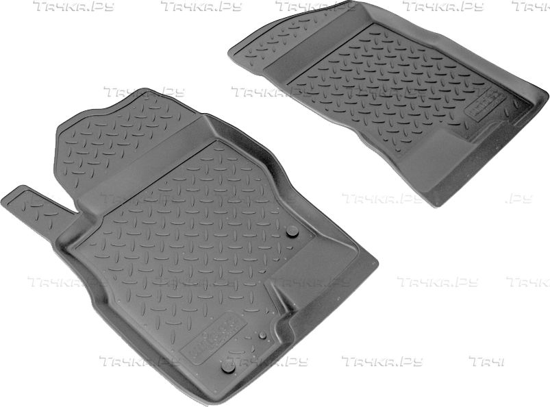 Коврики Норпласт передние для салона Nissan Navara 2005-2026. Артикул NPL-Po-61-25