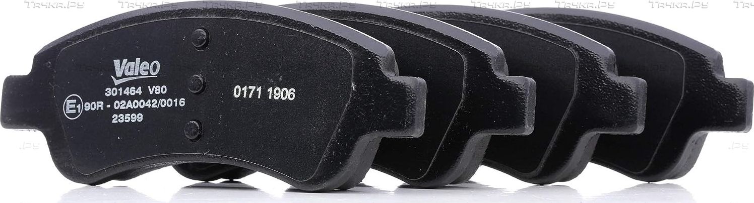 Тормозные колодки Valeo First передние для Citroen C3 I 2002-2009. Артикул 301464