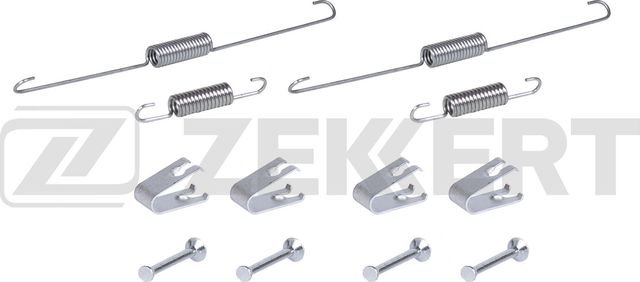 Комплект установочный задн. торм. колодок Mitsubishi L200 IV V 05- Challenger 96 Zekkert. Артикул BR-3329