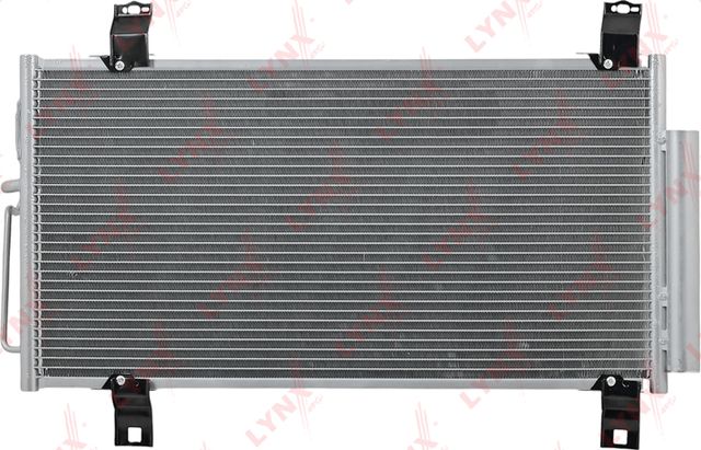 Радиатор кондиционера (конденсатор) LYNXauto для Mazda 6 II (GH) 2007-2013. Артикул RC-0081
