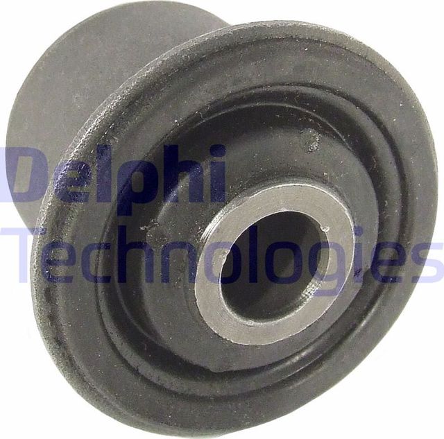 Сайлентблок переднего рычага подвески Delphi передний/задний нижний для Renault Logan I 2004-2015. Артикул TD729W