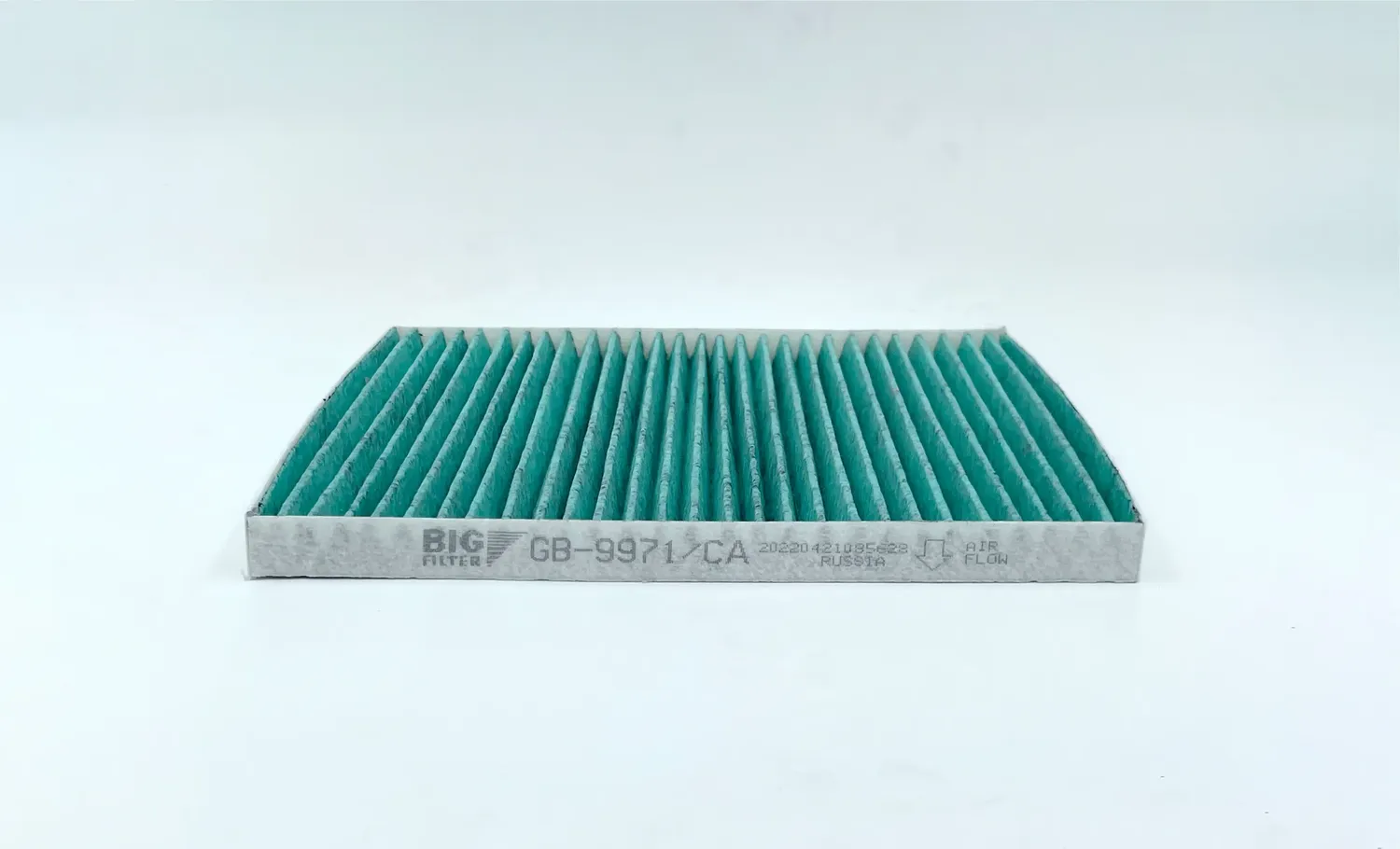 Фильтр салона антибактериальный HYUNDAI Solaris  KIA Rio III 01.2012- (BIG Filter). Артикул gb-9971/ca
