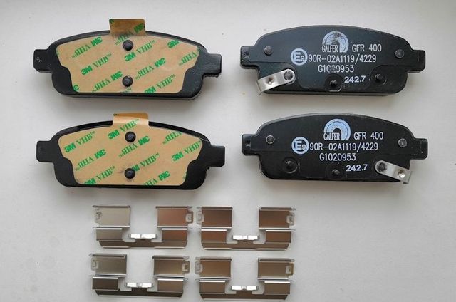 Тормозные колодки Galfer задние для Opel Mokka I 2012-2026. Артикул B1.G102-0953.2