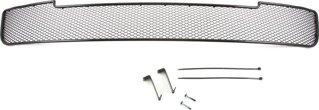 Сетка Arbori на решётку бампера, черная 15мм (2 шт) для Lada Granta I 2011-2014. Артикул 01-550211-15B