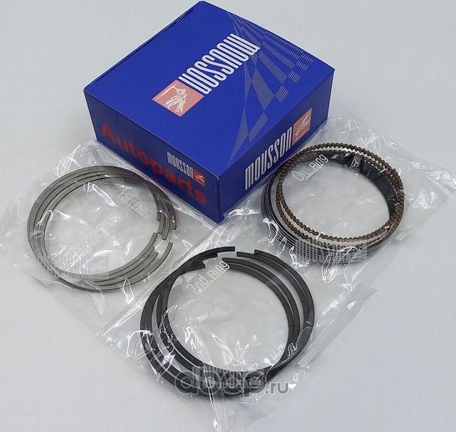 Кольца ремонтные + 0,25 мм комплект Toyota 1NZ-FE 2NZ-FE (75,25*1,2*1,2*2,0) на (Mousson). Артикул SRS1NZFE025
