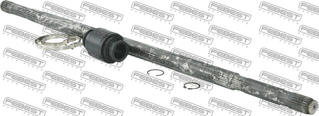 Полуось (привод в сборе, приводной вал) Febest передняя правая для Nissan Micra V 2007-2026. Артикул 0212-E11RH