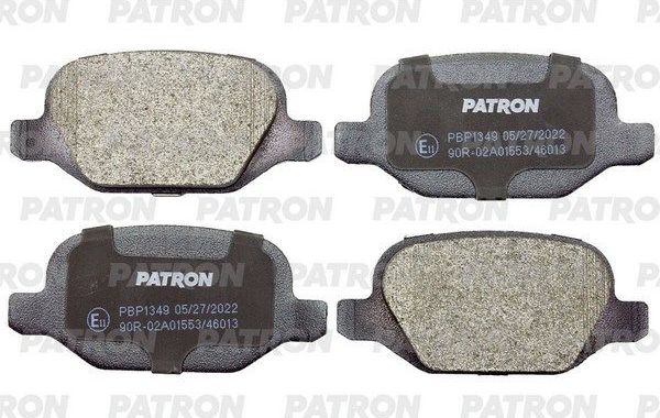 Тормозные колодки Patron задние для Lancia Lybra 1999-2005. Артикул PBP1349