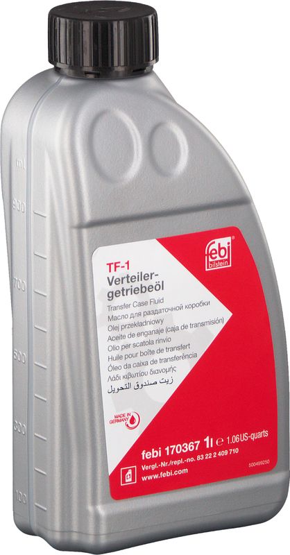 Масло трансмис. для разд. коробки (1L) Febi Bilstein. Артикул 170367