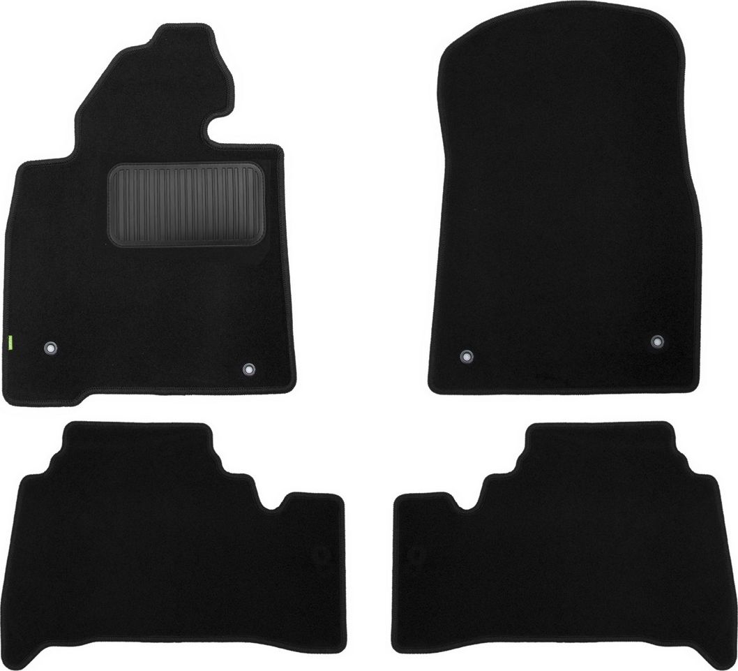 Коврики Klever Standard для салона Toyota Land Cruiser 200 до рестайлинга 2007-2012. Артикул KLEVER02481701210kh