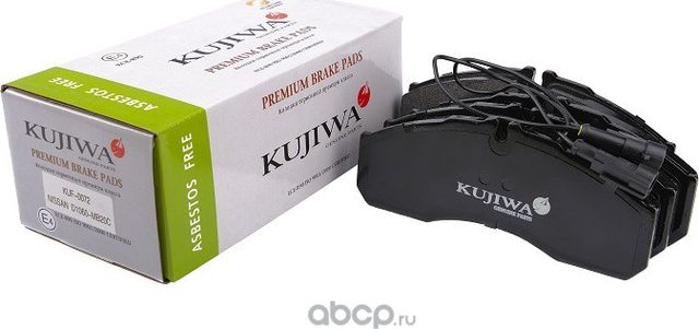 Колодки тормозные передние с пластинами KUF0072 KUJIWA D1060MB20C NISSAN. Артикул KUF0072