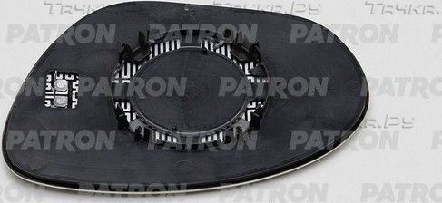 Зеркальное стекло бокового зеркала Patron правое для Nissan Juke I 2010-2019. Артикул PMG2738G02
