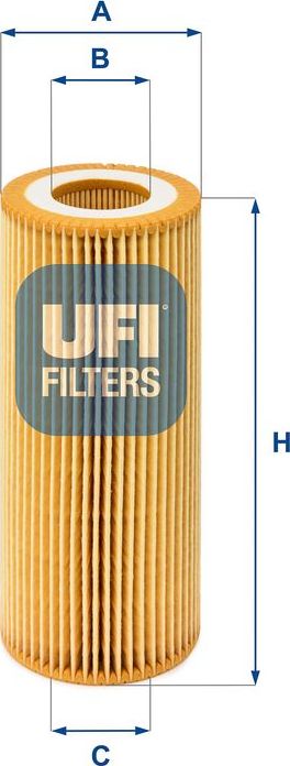 Масляный фильтр UFI для BMW 6 II (E63/E64) 2007-2010. Артикул 25.048.00