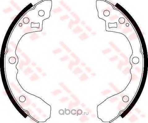 Тормозные колодки Patron задние для Kia Rio I 2000-2005. Артикул PSP612